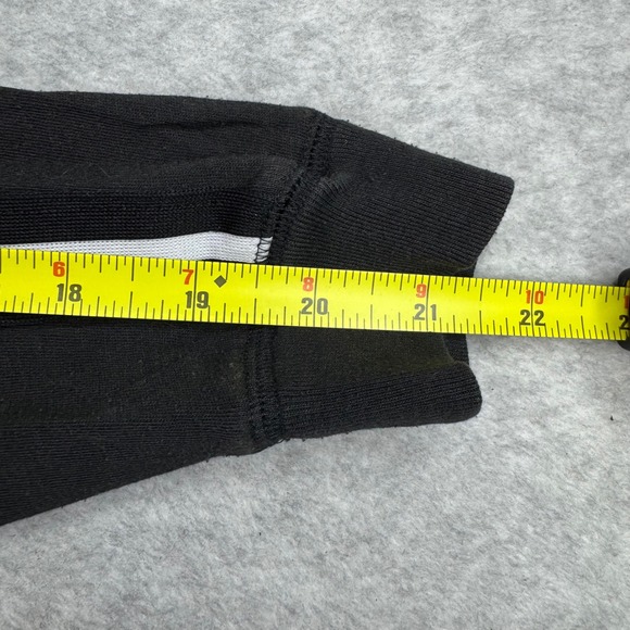 Victoria's Secret PINK Bling 86 Varsity Long Sleeve Sequin T Shirt Black XS READ - Picture 12 of 13